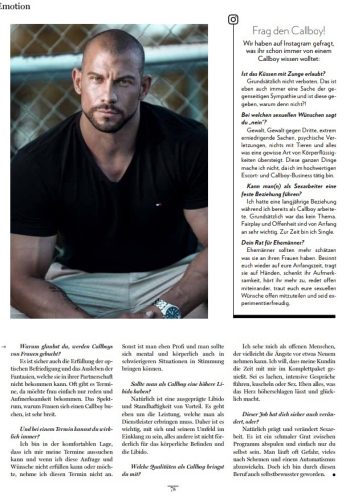callboy Alex magazin escort news / Blog